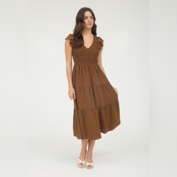 dresses-84-flutter-sleeve-maxi-dress-poshmark